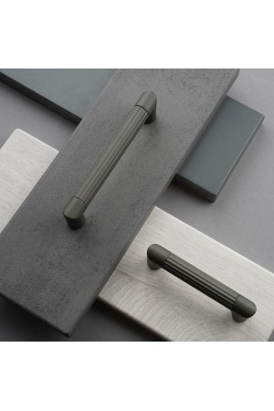 Ручка-скоба, 96 мм, графит