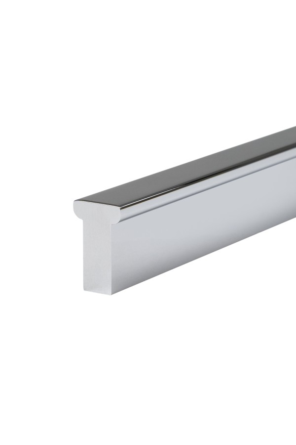 Накладная ручка, T-образная 160 мм, хром S-2638-160