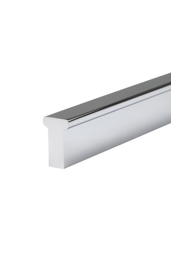 Накладная ручка, T-образная 224 мм, хром S-2638-224