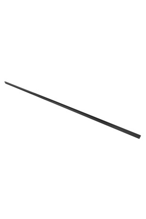 Накладная ручка,  Г-образная 1200 мм,  матовый черный S-2639-1200 BL