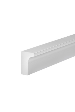 Накладная ручка,  Г-образная 320 мм,  матовый хром S-2639-320 SC