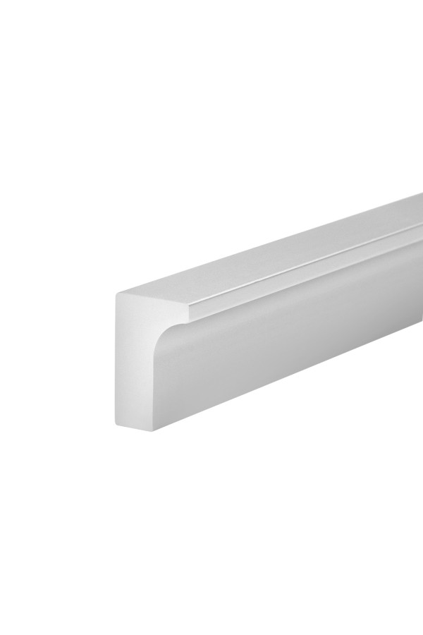 Накладная ручка, Г-образная 384 мм, матовый хром S-2639-384 SC