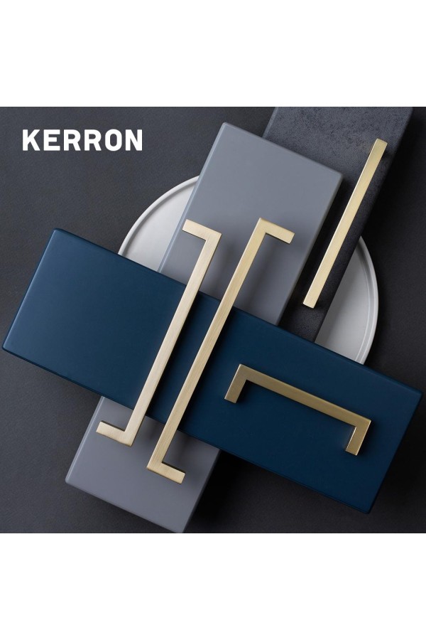 Ручка-скоба,160 мм, матовое золото