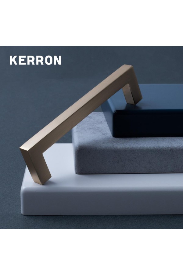 Ручка-скоба, 96 мм, матовое золото