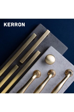 Ручка-скоба, 96 мм, матовое золото