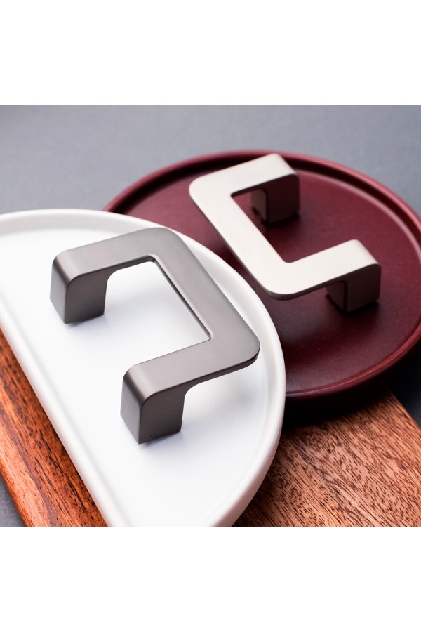 Ручка-скоба, 64 мм, графит S-4140-64 GF