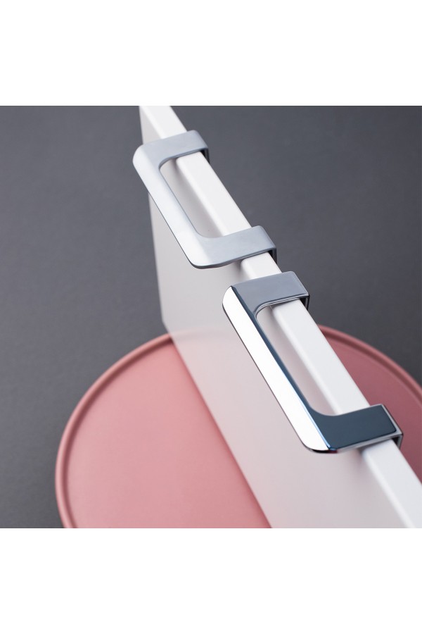 Ручка торцевая, 96 мм, матовый хром S-4150-96 SC