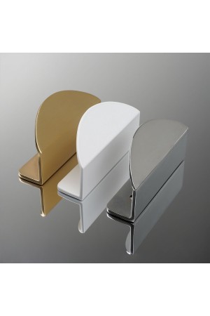 Ручка торцевая, 32 мм, матовый черный