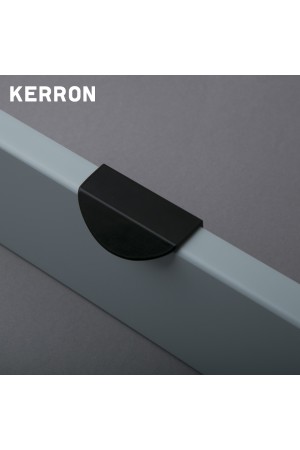 Ручка торцевая, 32 мм, матовый черный