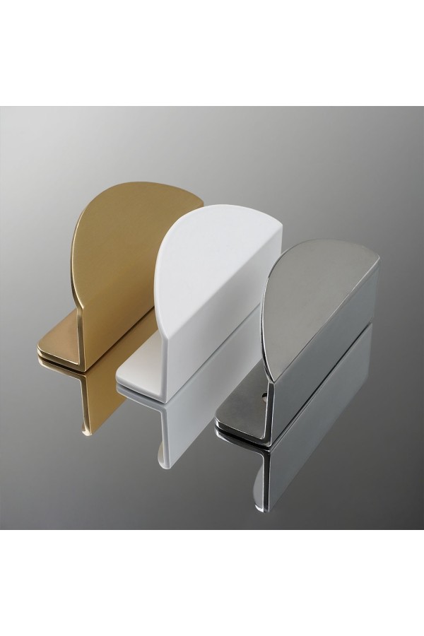 Ручка торцевая, 32 мм, матовое золото