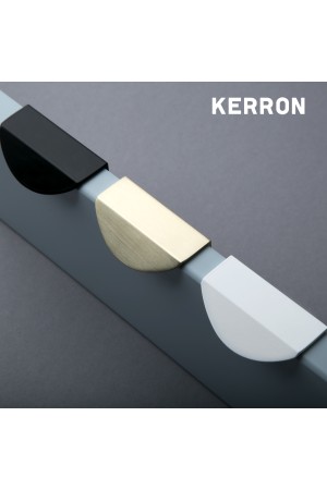 Ручка торцевая, 32 мм, матовое золото