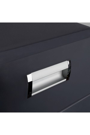 Ручка врезная, 96 мм, хром S-4180-96