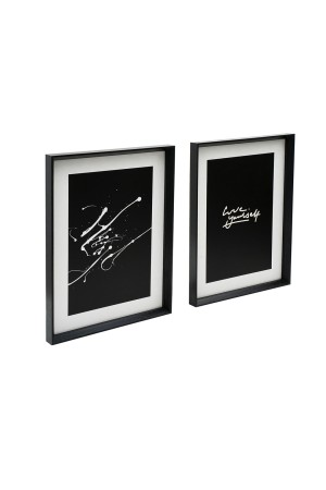 Набор постеров настенных в рамке МДФ 