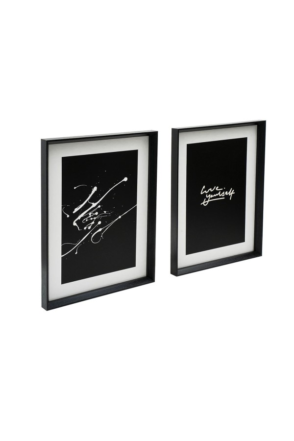 Набор постеров настенных в рамке МДФ 