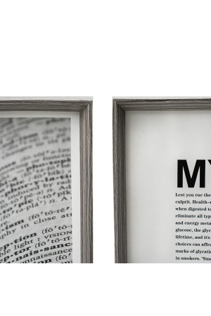 Набор постеров настенных в рамке МДФ 