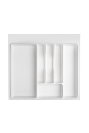 Лоток для столовых приборов в базу 600 мм, белый