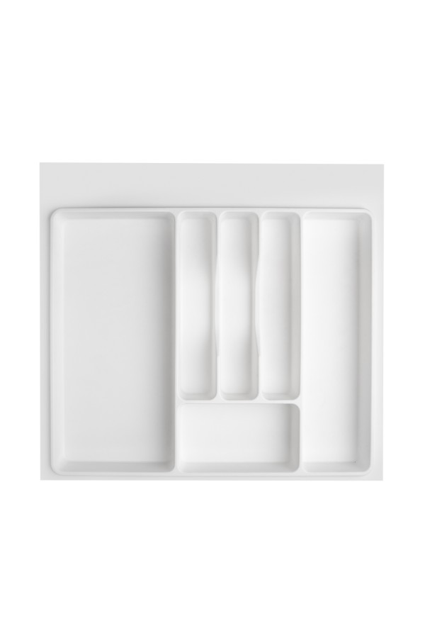 Лоток для столовых приборов в базу 600 мм, белый