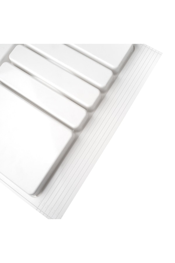 Лоток для столовых приборов в базу 600 мм, белый