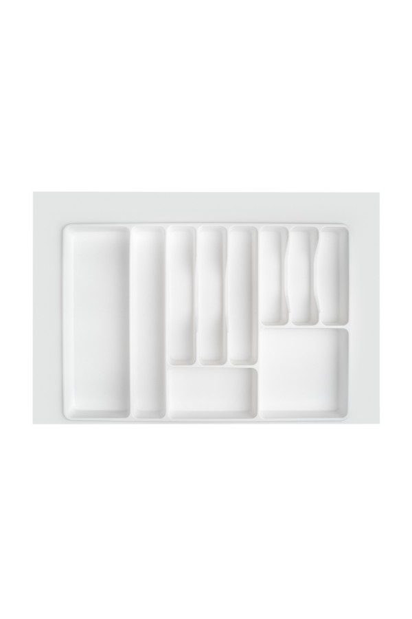 Лоток для столовых приборов в базу 800 мм, белый