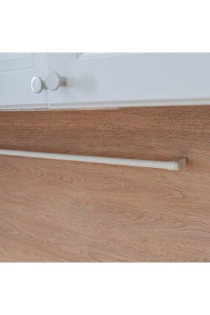 Труба диаметр 16 мм, длина 1000, белый матовый