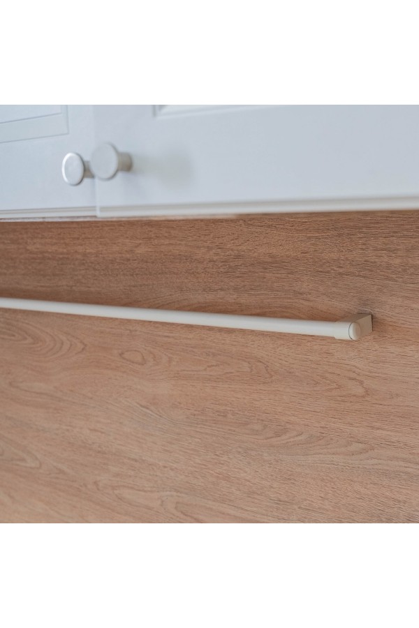 Труба диаметр 16 мм, длина 1000, белый матовый