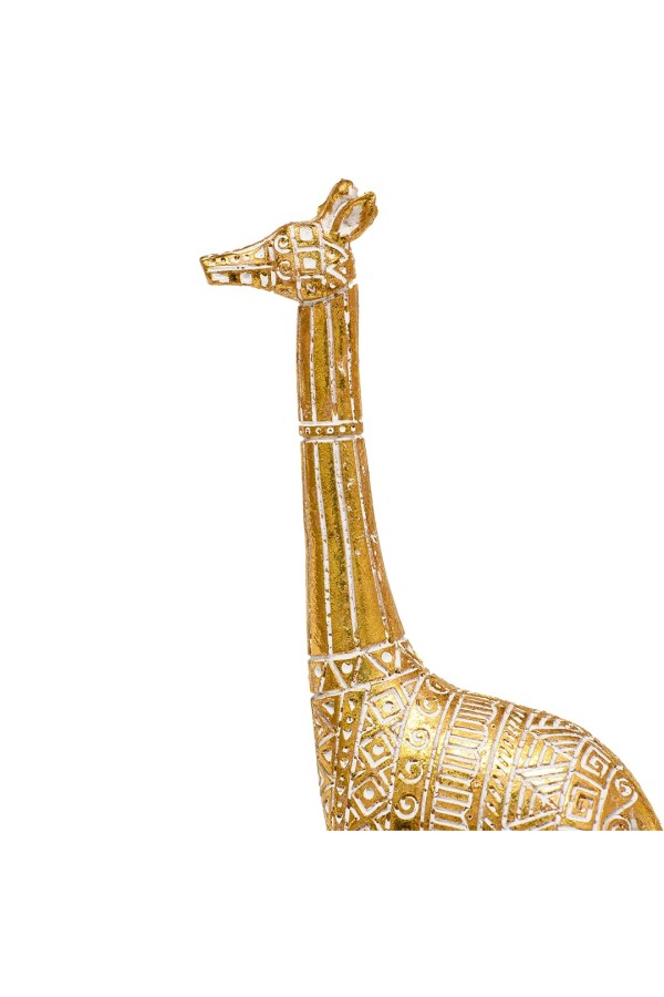 Жираф декоративный, Д130 Ш70 В230, золотой