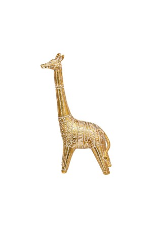 Жираф декоративный, Д130 Ш70 В230, золотой