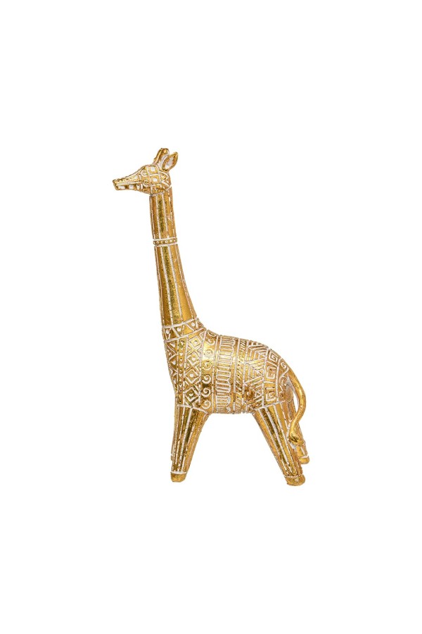 Жираф декоративный, Д130 Ш70 В230, золотой