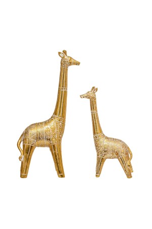 Жираф декоративный, Д130 Ш70 В230, золотой
