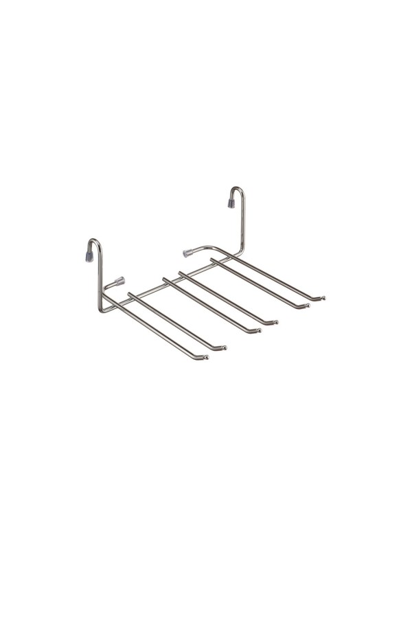 Полка для фужеров малая, хром