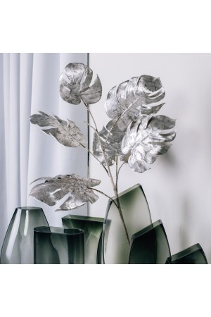 Искусственное растение Монстера, серебристый, В 760 мм