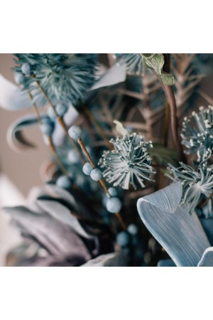 Цветок из фоамирана "Барбарис голубой", В 1040 мм