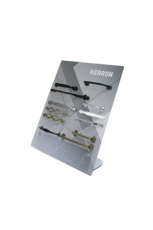 Экспозитор KERRON 460*400 поликарбонат цвет. сквозные отверстия съемная подставка
