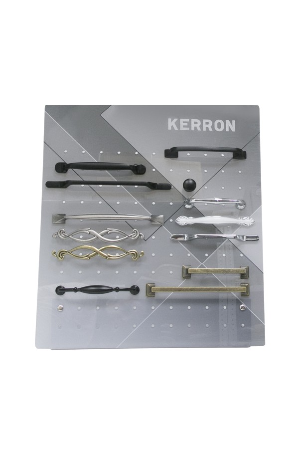 Экспозитор KERRON 460*400 поликарбонат цвет. сквозные отверстия съемная подставка