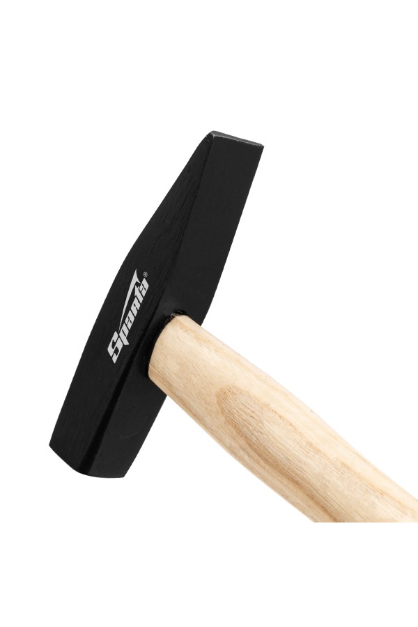 Молоток слесарный, 200 г, квадратный боек, деревянная рукоятка Sparta