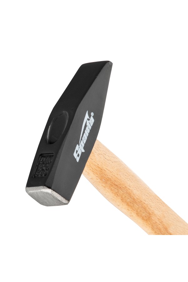 Молоток слесарный, 500 г, квадратный боек, деревянная рукоятка Sparta