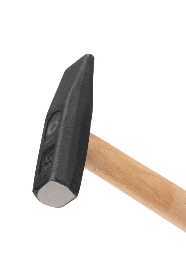 Молоток слесарный 200 г, квадратный боек, деревянная рукоятка Сибртех