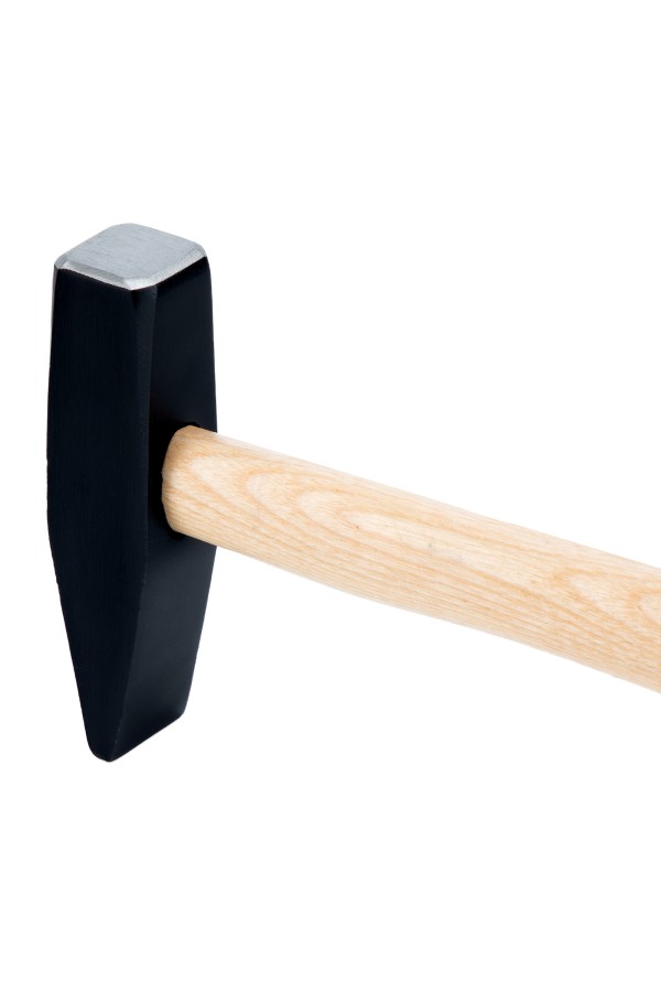 Молоток слесарный, 600 г, квадратный боек, деревянная рукоятка Sparta