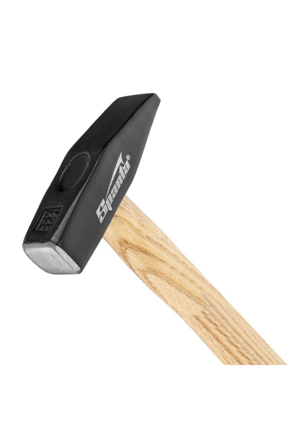 Молоток слесарный, 800 г, квадратный боек, деревянная рукоятка Sparta