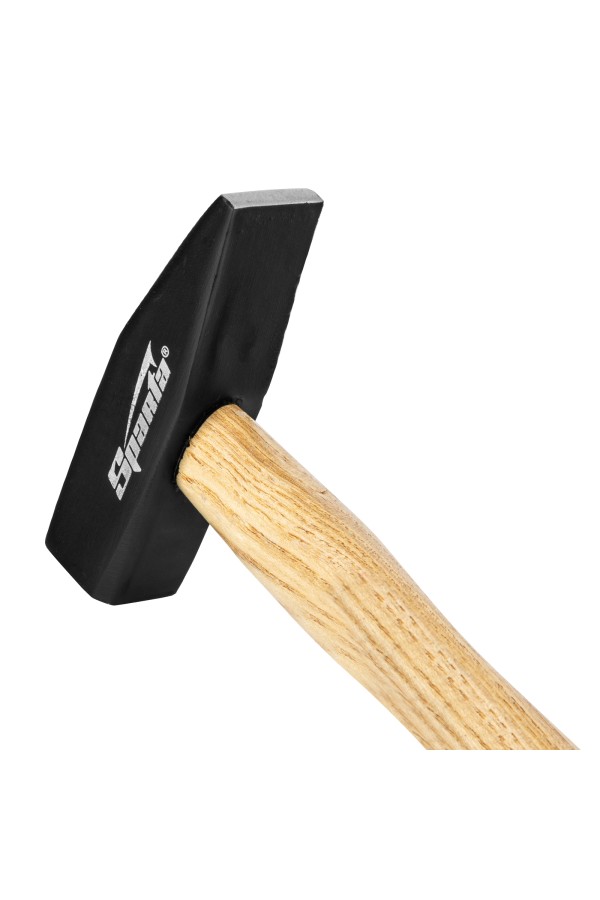 Молоток слесарный, 800 г, квадратный боек, деревянная рукоятка Sparta