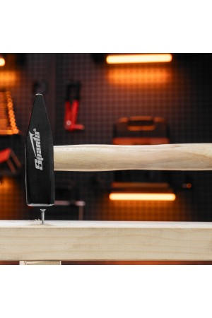 Молоток слесарный, 800 г, квадратный боек, деревянная рукоятка Sparta