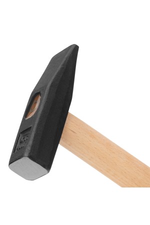 Молоток слесарный, 400 г, квадратный боек, деревянная рукоятка Сибртех