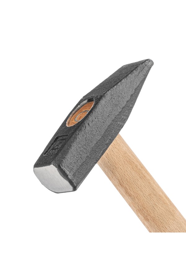 Молоток слесарный 500 г, квадратный боек, деревянная рукоятка Сибртех