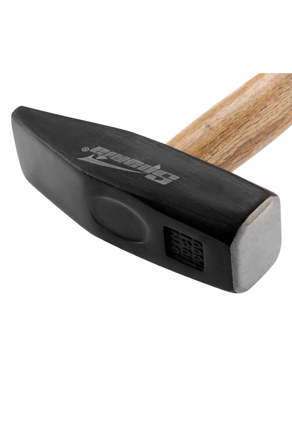 Молоток слесарный, 1000 г, квадратный боек, деревянная рукоятка Sparta