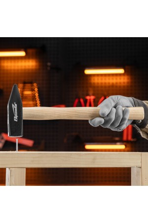 Молоток слесарный, 1000 г, квадратный боек, деревянная рукоятка Sparta