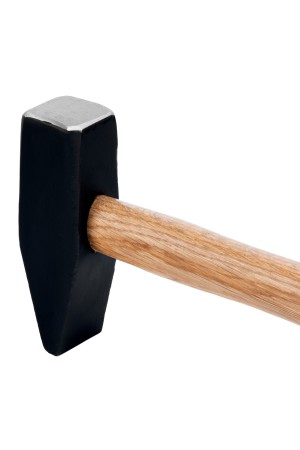 Молоток слесарный, 1500 г, квадратный боек, деревянная рукоятка Sparta