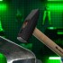 Молоток слесарный 1500 г, квадратный боек, деревянная рукоятка Сибртех