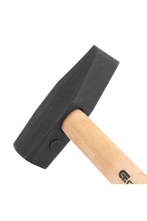 Молоток слесарный 1500 г, квадратный боек, деревянная рукоятка Сибртех