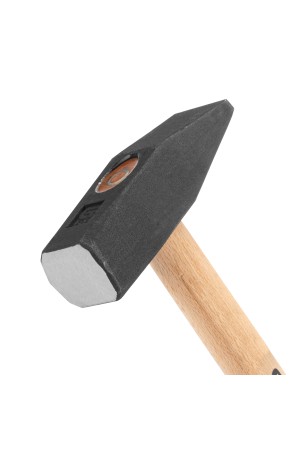 Молоток слесарный 1500 г, квадратный боек, деревянная рукоятка Сибртех