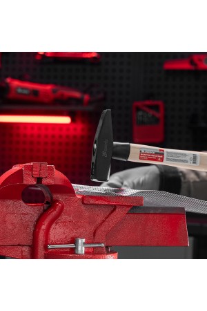 Молоток слесарный, 400 г, квадратный боек, деревянная рукоятка Matrix